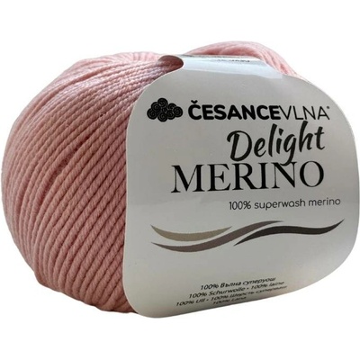 100% Merino příze - Delight růžová