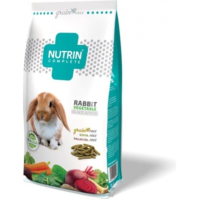 Nutrin Complete Заек Зеленчуци БЕЗ ЗЪРНА 1500 г
