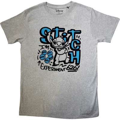 Tričko Lilo & Stitch Stitch Experiment Šedá