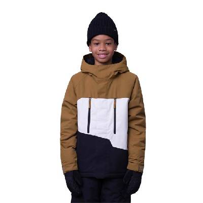 686 bunda Boys Geo Insulated Jacket Breen Colorblock (BRCB) Vel.: M