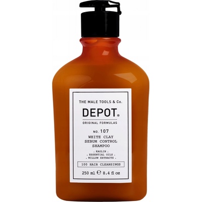 Depot 107 White Clay Sebum Control Shampoo 250 ml