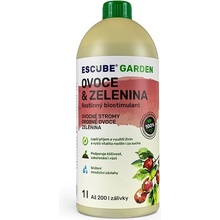 Escube Garden prírodný biostimulant a hydroabsorbent – ovocie a zelenina 1000 ml