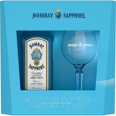 Bombay Sapphire 40% 0,7 l (1 sklenice dárkové balení)