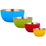Origin Outdoors Комплект купи от неръждаема стомана 4 бр (562025)
