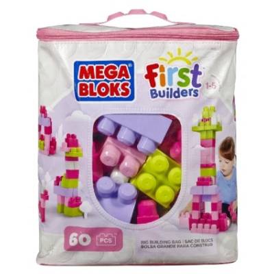 Mega Bloks Bausteinebeutel Medium, pink