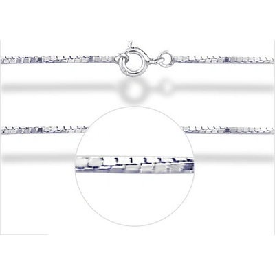 Zlatnictví Zlatíčko Zlatý řetízek bílé zlato 000.00005 – Zboží Dáma