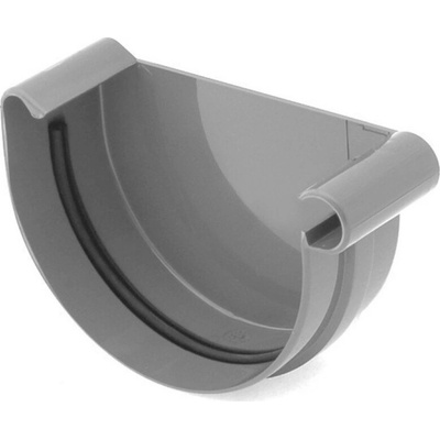 Covernit Plastové čelo žľabu pravé PVC 75 mm antracit