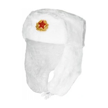 Ruská beranice bílá