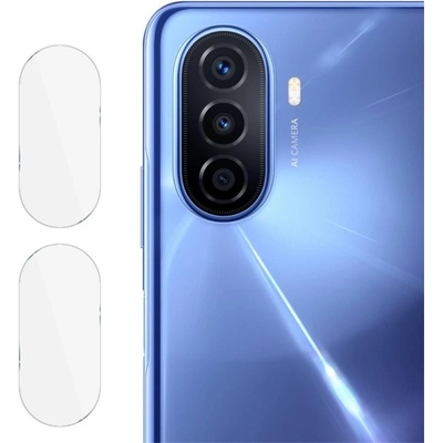 Два броя удароустойчив стъклен протектор за камера марка IMAK за Huawei nova Y70