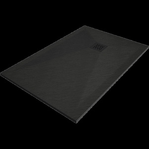 Mexen Stone+ правоъгълно композитно корито за душ 130 x 90 см, черно, черно (44709013-B)