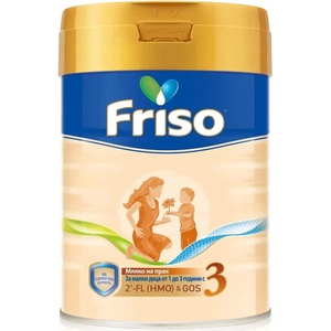 Frisolac Мляко на прах за малки деца Friso 3- 400 g (8716200731270) - baby