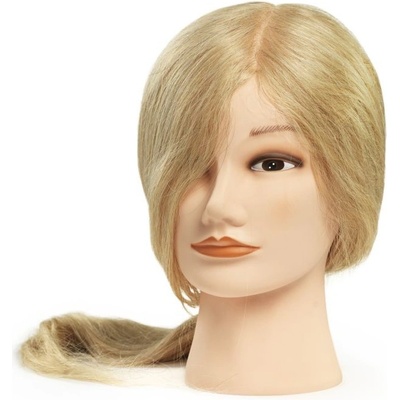 BraveHead Female Mannequin Head 100% Human Blonde Hair 45 - 50 cm