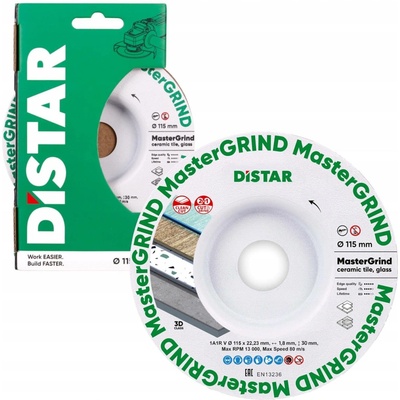Diamantový řezný kotouč 115x22,23 mm na keramiku, gres Distar MasterGRIND