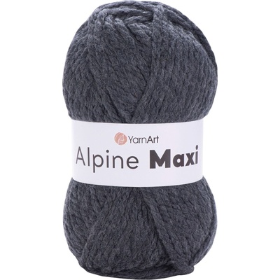 YARNART Alpine Maxi 664 Gray Плетива прежда (Alpine Maxi 664)
