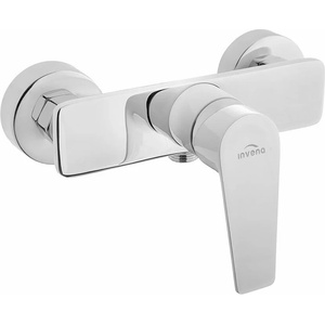 INVENA Dokos едноръкохватков смесител за душ хром-бял (BN-19-002-V)