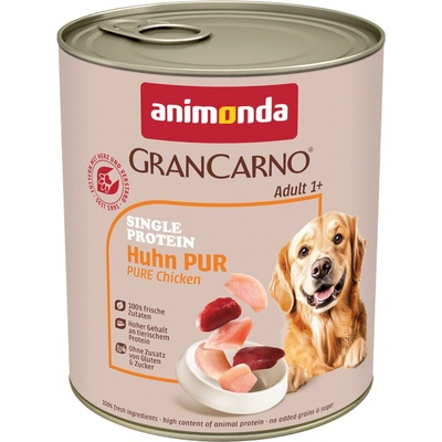 Animonda GranCarno Adult Single Protein kuracie 24 x 800 g
