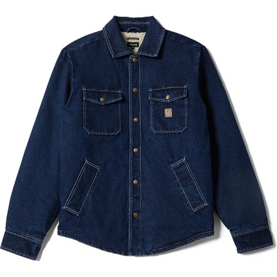 Brixton Мъжко ежедневно яке Brixton Durham Lined Jacket Cotton Casual jacket - Medium Wash Denim (003-3430-0211)