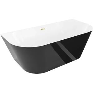 Mexen Oval Slim самостоятелна свободностояща вана до стена 170 x 80 см, (52661708075-55)