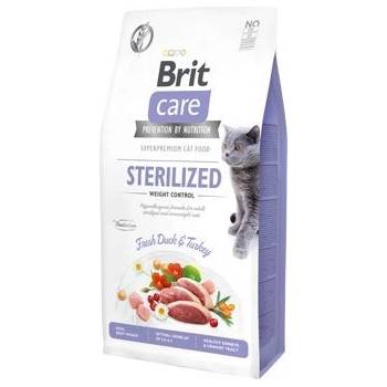 Brit Care cat STERILISED weight control 2 kg