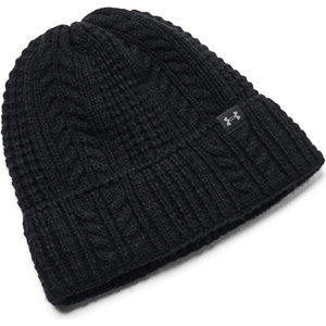 Under Armour Halftime cable knit beanie черно (1386639-001)