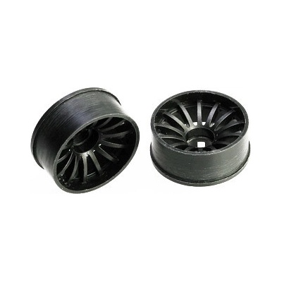 PN Racing Mini-Z 2WD Machine Cut 16 Spoke Front Wheel F2 Black