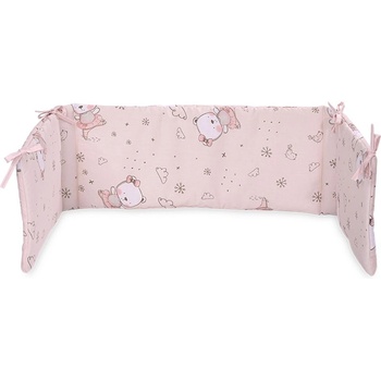 Lorelli Малък обиколник от ранфорс Lorelli - Мече балерина, розов (20830025101)