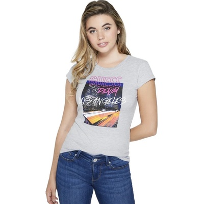 Guess Gizelle tee šedé
