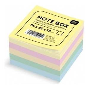 Interdruk Colorful paper cube 85x85x70 mm unglued