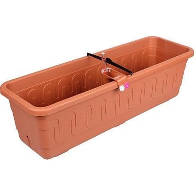 Plastkon Fantazie Smart samozavlažovací truhlík terakota délka 100 cm