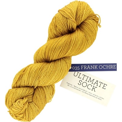 Malabrigo Ultimate Sock Frank Ochre 035 žlutá