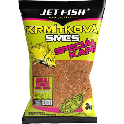 Jet Fish Krmítková směs CHILLI ČESNEK 3 kg