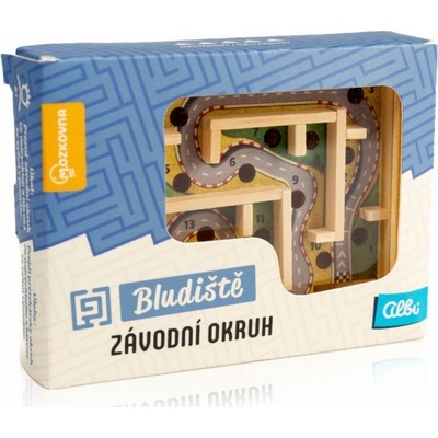 Albi Mozkovna Bludiště Závodní okruh hlavolam