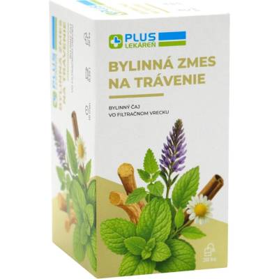PLUS LEKÁREŇ Bylinná zmes na trávenie porciovaná 20 x 1,5 g