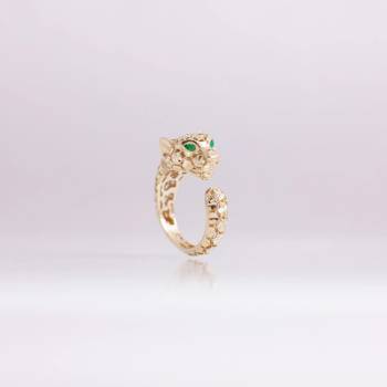 Lillian Vassago Originálny zlatý prsteň Leopard LLV22 GR071Y