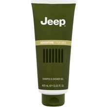 Jeep Adventure 400 ml šampón a sprchovací gél