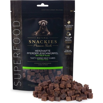 Snackies SNACKIES Superfood - кубчета конско месо с келп водорасли