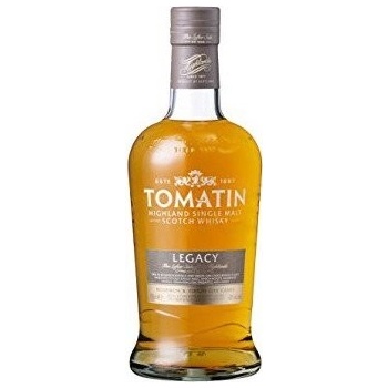 Tomatin Legacy 43% 0,7 l (holá láhev)