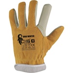 CANIS SAFETY a. s Cxs urbi winter / Зимни кожени ръкавици - бежови 9 (370000700009)