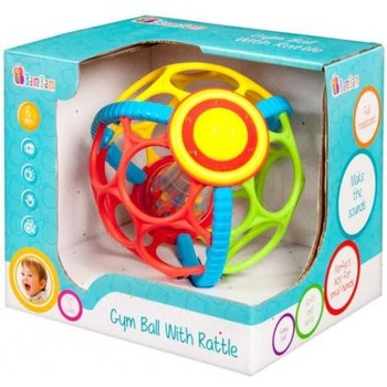 Bam Bam Gumová gule s chrastítkem