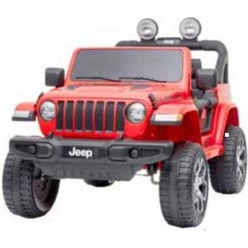 HECHT Малък автомобил с акумулаторно захранване Hecht - червен (JEEPWRANGLERRED)