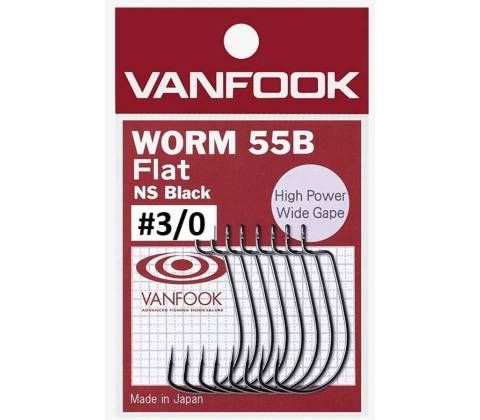 Vanfook Offset Worm 55B vel.3 5 ks
