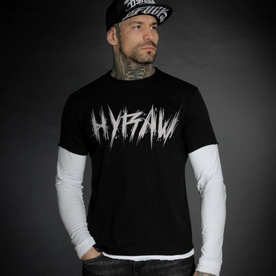 Hyraw Hardcore tričko Hostile As Fuck čierne