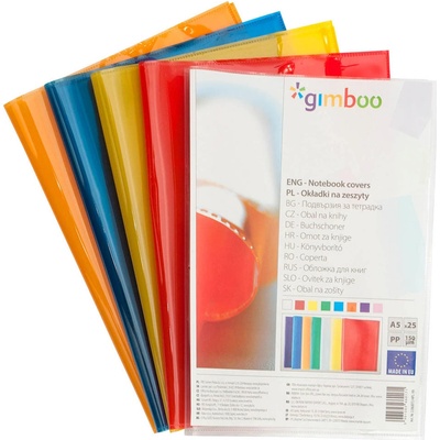 Donau Obaly na sešity barevné A5 modrý