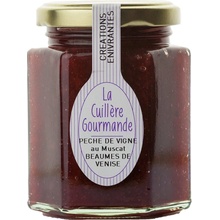 La cuillére gourmande Vinná broskev Muscat de Beaumes de Venise 225 g