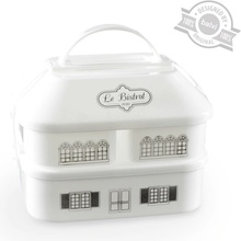 BALVI Lunch box Bistrot bílý