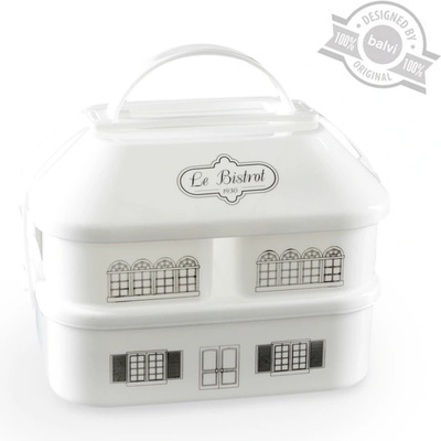 BALVI Lunch box Bistrot bílý