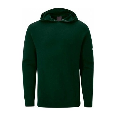 Oscar Jacobson Kennedy Lightweight Knitted Hoodie Tmavě zelená