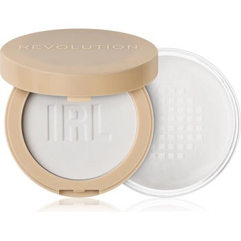 Makeup Revolution IRL Filter матираща пудра 2 в 1 цвят Translucent 13 гр