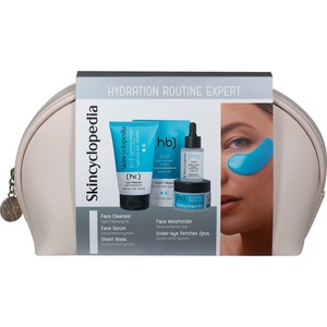 Skincyclopedia Комплект Hydration Routine Expert, с несесер, 5 части