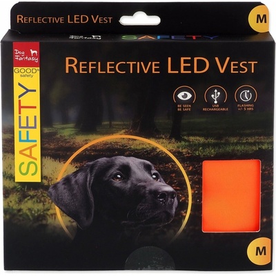 Vesta Dog Fantasy LED Reflexní nabíjecí
